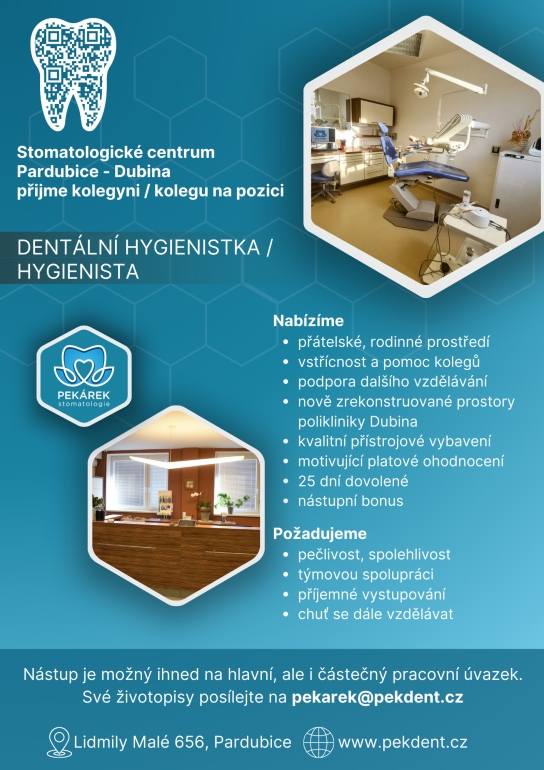 Dentální hygienistka/ta Pardubice