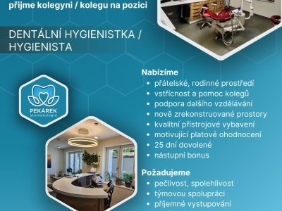 Dentální hygienista/tka NÁCHOD